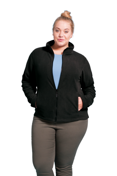 Promodoro Women’s Fleece Jacket C⁺, black