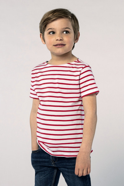 SOL´S Kids´ Round Neck Striped T-Shirt Miles