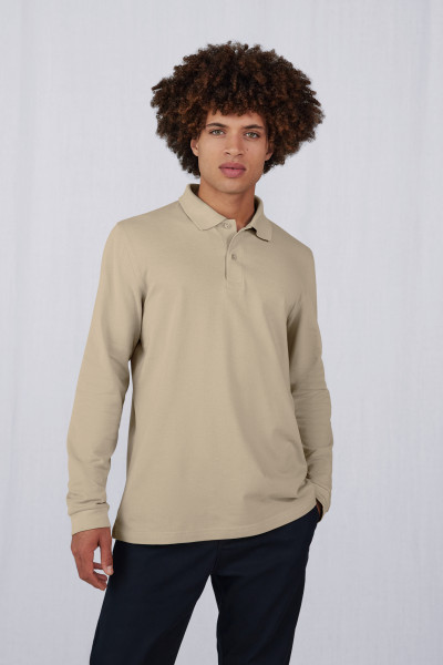 B&amp;C My Polo 180 Long Sleeve