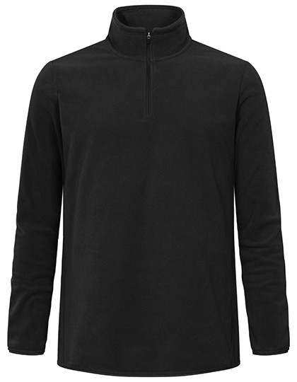 Promodoro Men´s Recycled Fleece Troyer Black