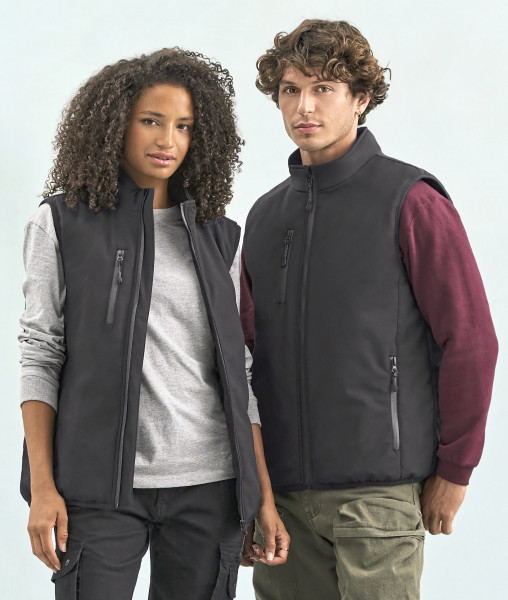 SOL´S Unisex Lined Softshell Bodywarmer Falcon