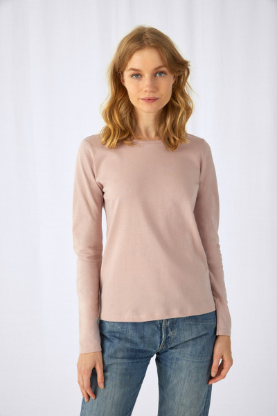 B&C T-Shirt #E150 Long Sleeve / Women (Nachfolger des Exact 150 Long Sleeve Women)