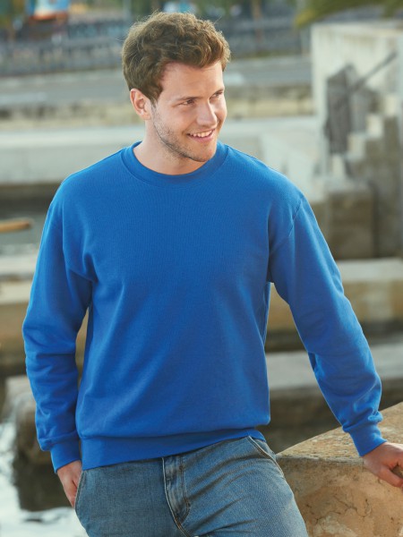 Fruit of the Loom Premium Set-in Sweat, royal