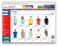 Screenshot alter interSHIRTS-Shop Screenshot alter interSHIRTS-Shop
