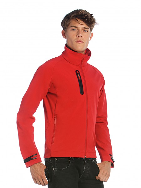 B&C X-Lite Softshell /men, deep red