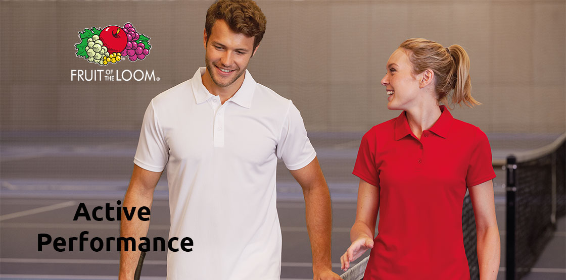 Fruit of the Loom Active Performance Polo