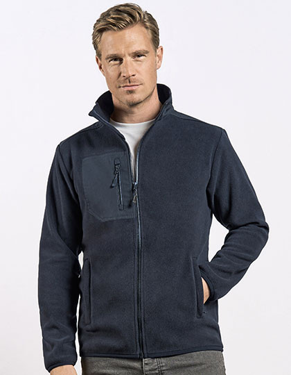 Promodoro Men´s Canvas Fleece Jacket Navy