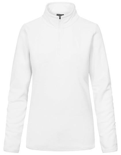 Promodoro Women´s Recycled Fleece Troyer White