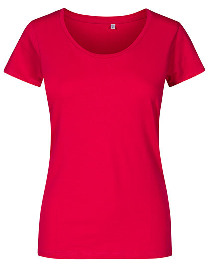 Promodoro X.O Women´s Deep Scoop T-Shirt Bright Rose