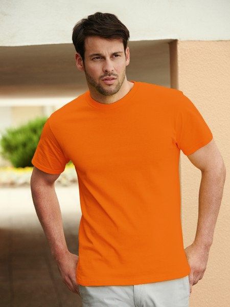 Fruit of the Loom Heavy T, orange