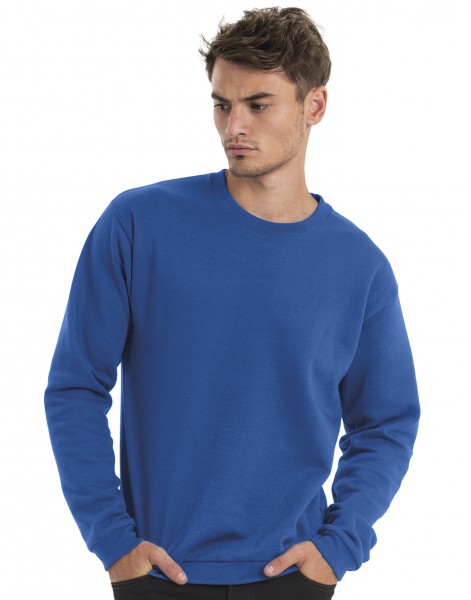 B&C ID.202 Sweat 50/50, royal blue