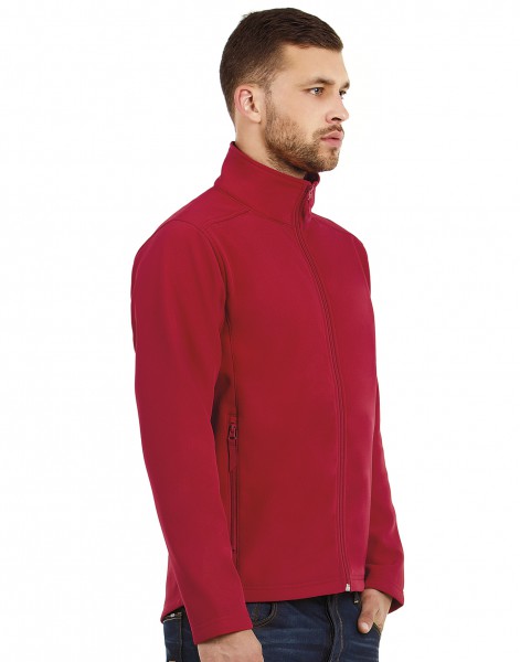 B&C ID.701 Softshell /men, red