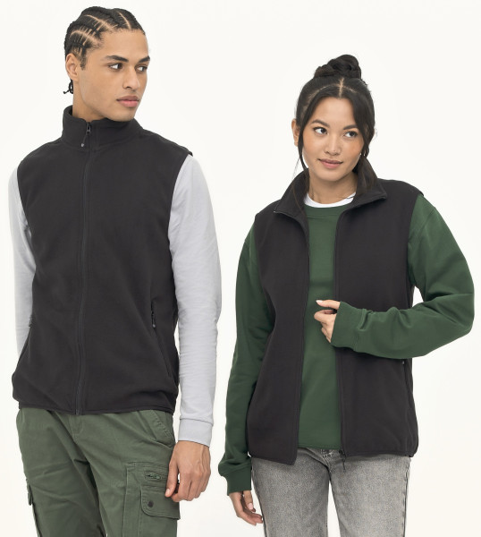 SOL´S Unisex Factor Zipped Fleece Bodywarmer