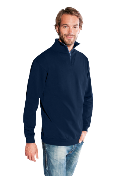 Promodoro Men’s Troyer Sweater, navy