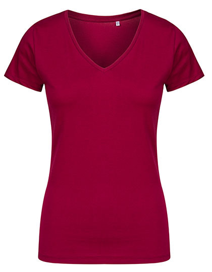 Promodoro X.O Women´s V-Neck T-Shirt Berry