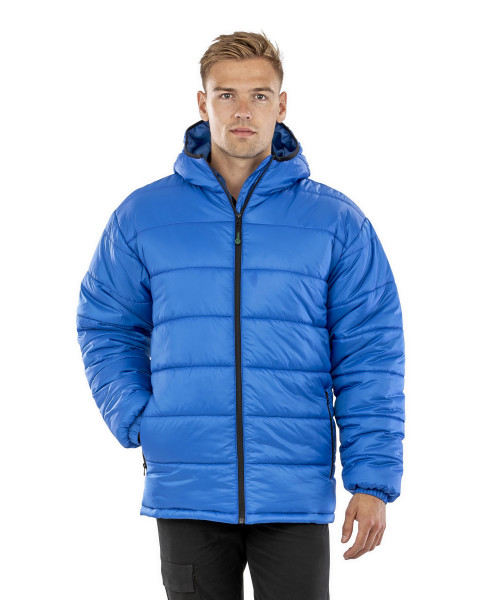Recycled Hooded Padded Parka