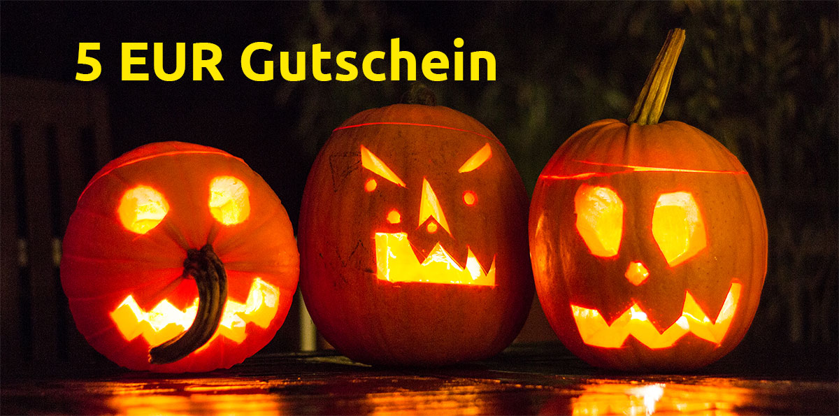 5 EUR Halloween-Gutschein