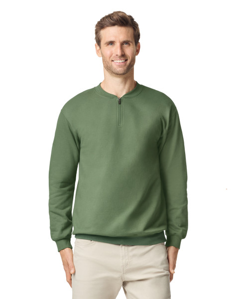 Gildan Softstyle® Midweight Adult Fleece 1/4 Zip Sweatshirt
