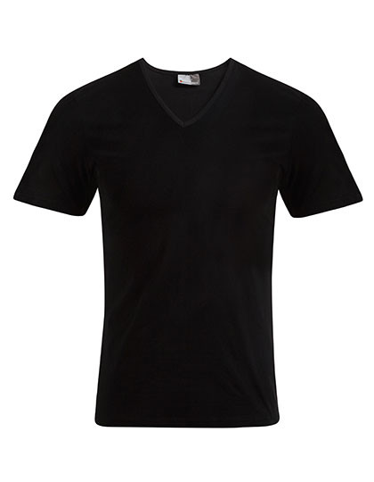 Promodoro Men’s Slim Fit V-Neck-T Black