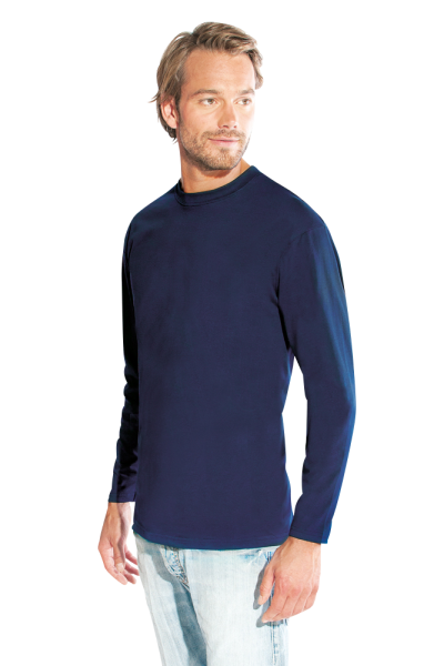 Promodoro Men’s Premium-T LS, navy