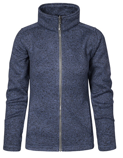 Promodoro Women´s Knit Fleece Jacket C+ Heather Blue