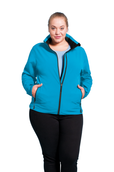 Promodoro Women’s Softshell Jacket C⁺, aqua