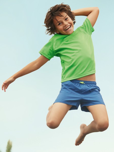 Fruit of the Loom Kids Performance T, lime