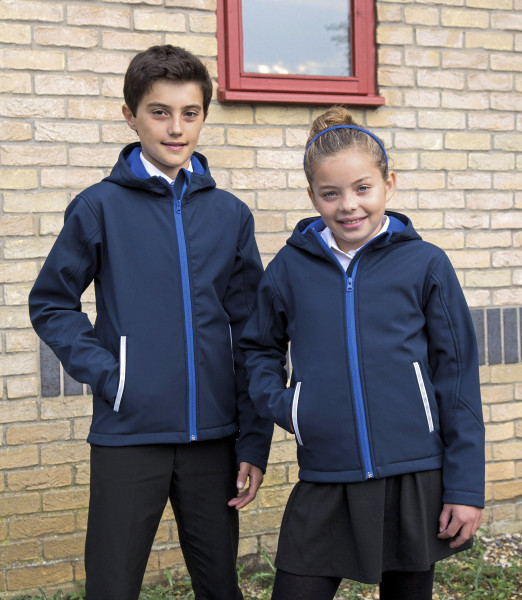 Result Core Youth TX Performance Hooded Soft Shell Jacket