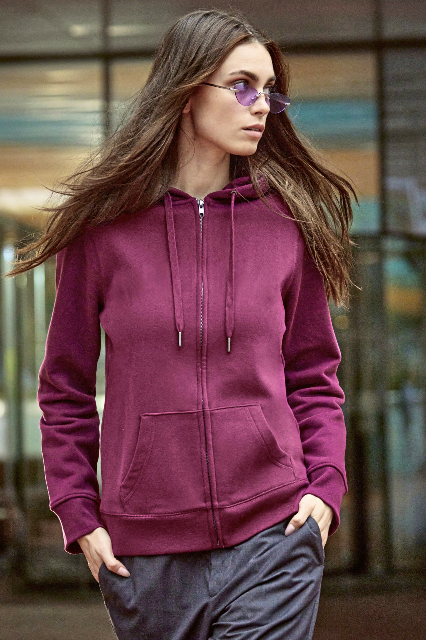 B&C QUEEN Zipped Hood Jacket /Women