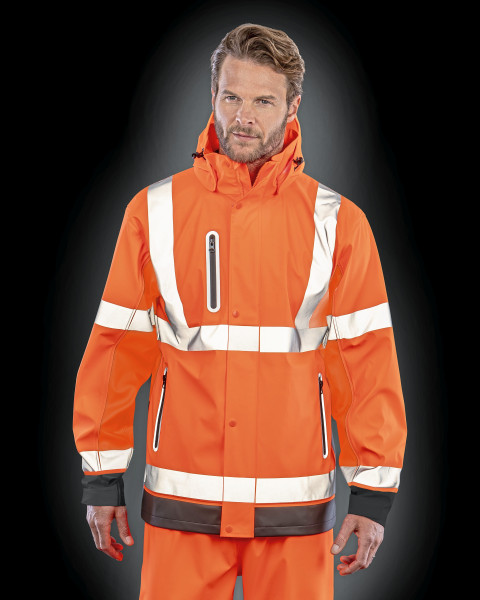Heavy Duty Prism PU Safe & Dry Jacket with Recycled Backing