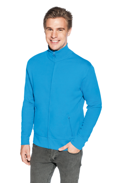 Promodoro Men’s Jacket Stand-Up Collar, turquoise