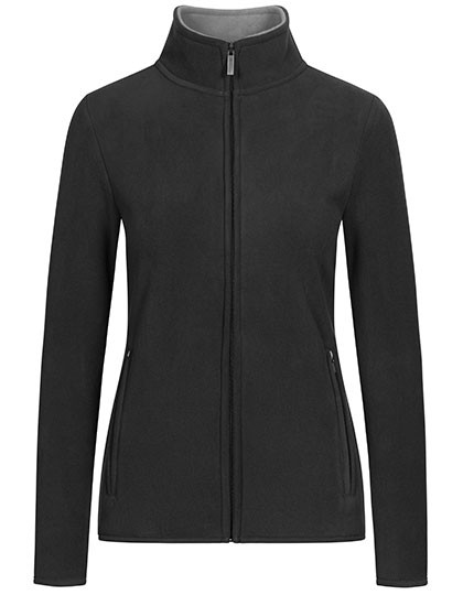 Promodoro Women´s Double Fleece Jacket Charcoal (Solid) / Grey (Solid)