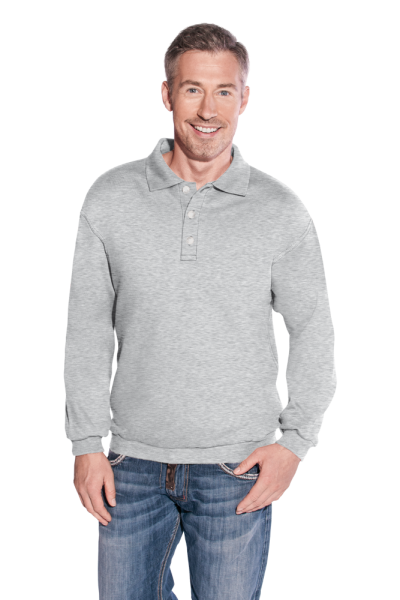 Promodoro Men’s Polo Sweater, sports grey