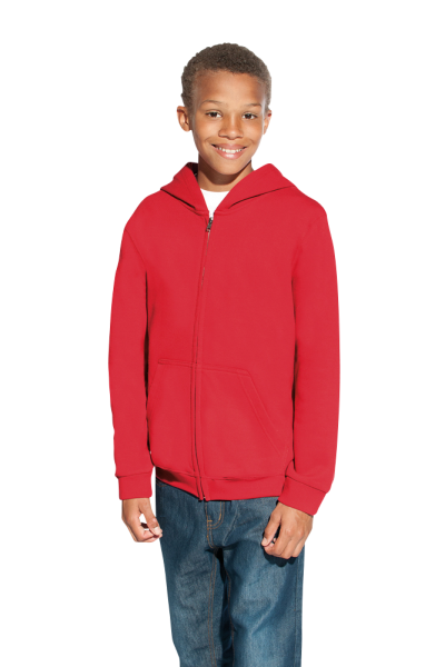 Promodoro Kid’s Hoody Jacket, fire red