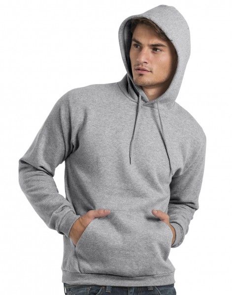 B&C ID.203 Hooded Sweat 50/50, heather grey