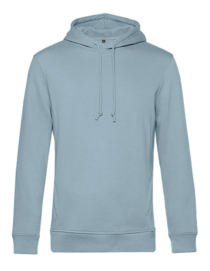 Sonderposten B&C Organic Hooded Sweat Blue Fog