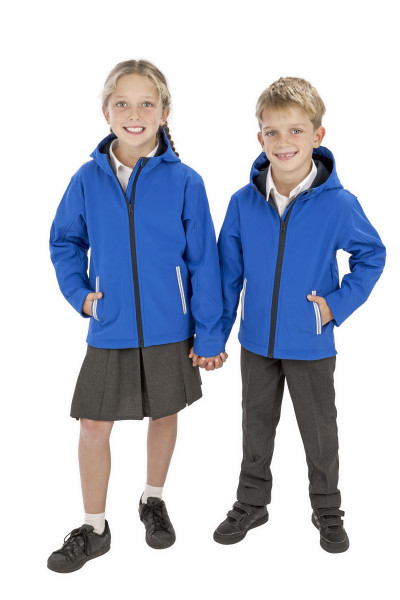 Result Core Junior TX Performance Hooded Soft Shell Jacket